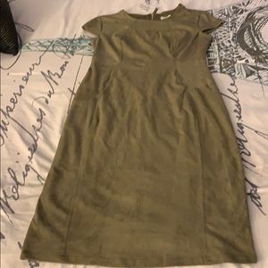Olive green dress